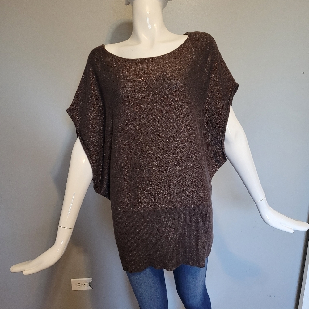 Anthropologie Shae Kimono Sleeve Sparkle Sweater, VGUC, Size M